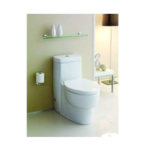 One Piece Toilet Seat - Ceramic, 730 x 370 x 700 mm, White | Elegant Design, Smooth Performance, Highly Efficient, Dual Flush 3/6 L