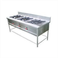 Commercial 3 Burner Gas Stove