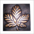 Decorative Copper Tiles With Leaves Design