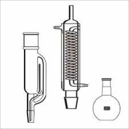 Soxhlet Extraction Apparatus - Premium Grade Borosilicate Glass | High Durability, Efficient Lipid Extraction, Easy to Use