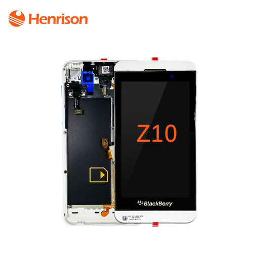 LCD Screen Display with Touch Screen Digitizer Black for Blackberry Z10