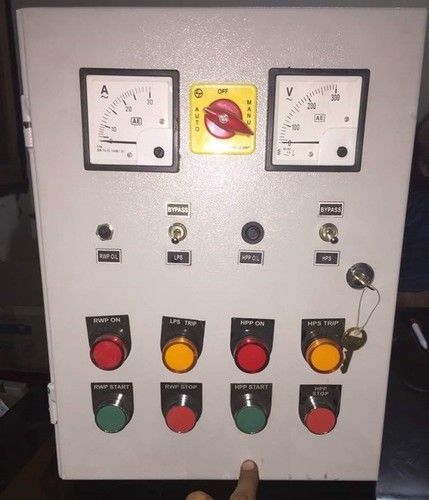 Single Phase Reverse Osmosis Plant Control Panel