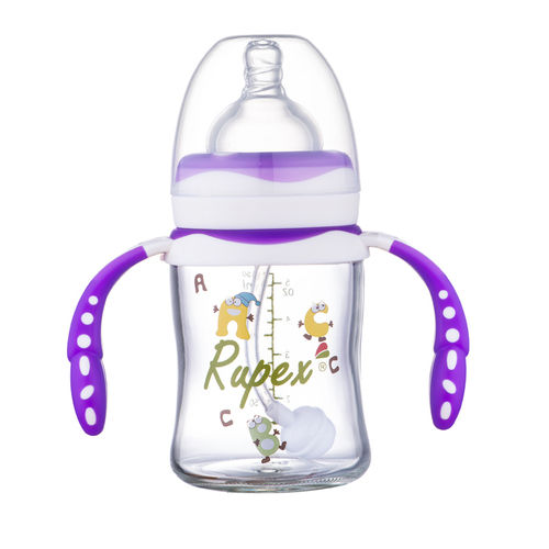  150ml BPA फ्री होल्डर बेबी फीडिंग मिल्क बॉटल 