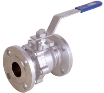 2 Piece Design Flange End Ball Valve