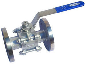 3 Piece Design Flange End Ball Valve