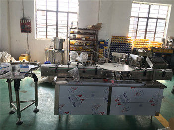 Frequency Control Stainless Steel Vial Bottle Filling Capping Machine