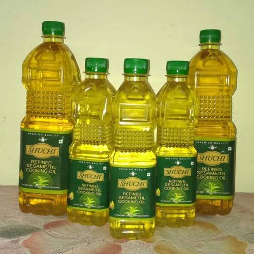 Transparent Enriched Cooking Sunflower Oil