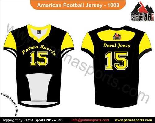 American Football Jersey Cool Model Patma Sports