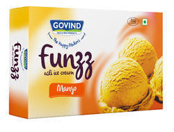 Mango Flavoured Ice Cream