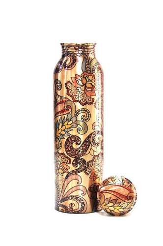 Digital Printed Copper Bottle