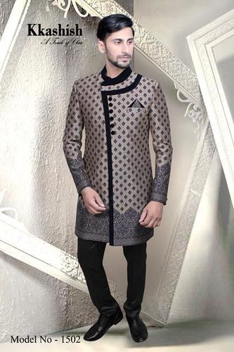 Good Quality Fancy Indo Pattern Fabric Sherwani