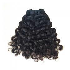 Curly Machine Weft Indian Hair