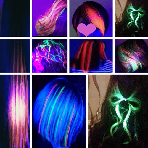 Fluorescent Wax Coloring