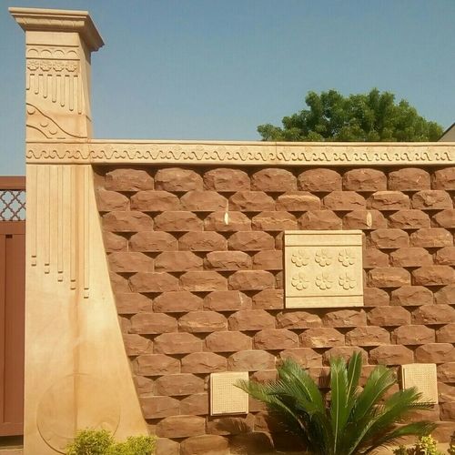 Jodhpur Red And Pink Sandstone Blocks Slab And Tile Size: Cut To Size