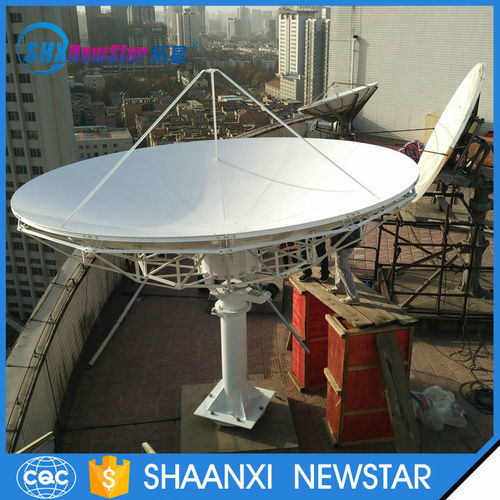 Aluminum 4.5M C/Ku Band Satellite Earth Station Downlink Tv Dish Antenna