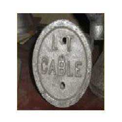 C I Cable Route Markers Application: Power Station