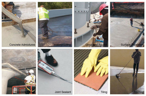 Construction Chemicals - Comprehensive Range of Premium Quality Admixtures, Sealants, Waterproofing Solutions, and Repair Compounds | Enhance Concrete Performance, Durability, and Longevity