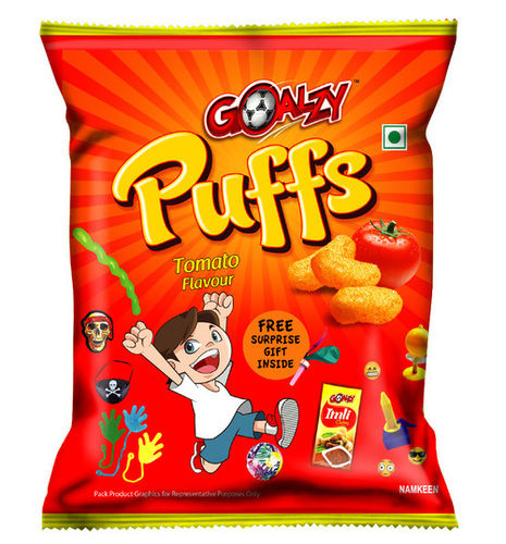 Goalzy Surprise Puffs Tomato Flavour