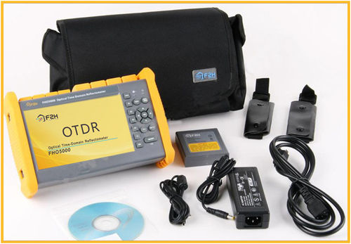 Grey And Yellow Optical Time Domain Reflectometer (Otdr) - Fho5000-D26 Model