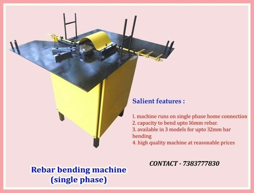 Brass Single Phase Bar Bending Machines