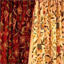 Embroidered Curtains