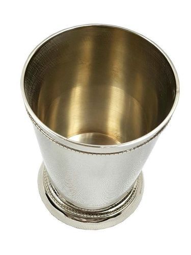 Silver Plated Solid Pure Brass Julip Cup