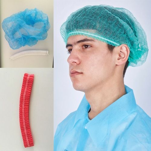 Double Elastic Disposable Nonwoven Cap And Bouffant Cap