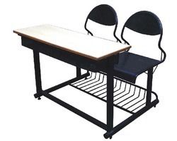 School Steel Bench