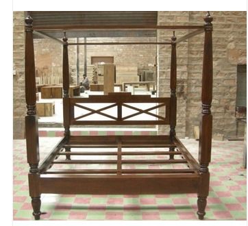 Four Poster Sheesham Bed