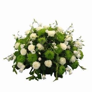 Simply white flower bouquet