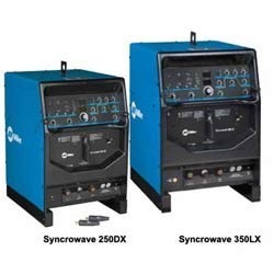 DC TIG Welding Machine - Squarewave Power Source with Adjustable Balance Control, Digital Meters, Syncro Start and Arc Time Counter