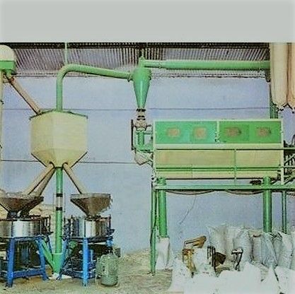 Grain Processing Equipment Semi Automatic Flour Mill