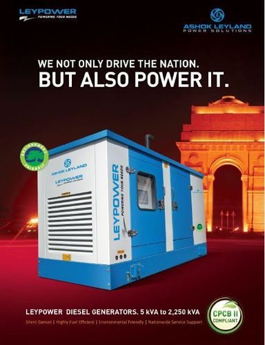 Silent Diesel Generating Sets (Ashok Leyland)