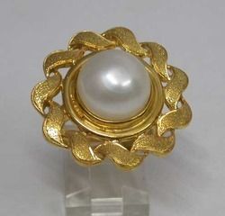 925 Sterling Silver Pearl Ring