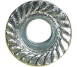 Flange Nuts - Steel, High Hardness, Corrosion Resistant | Durable and Customizable for Machine Assembly