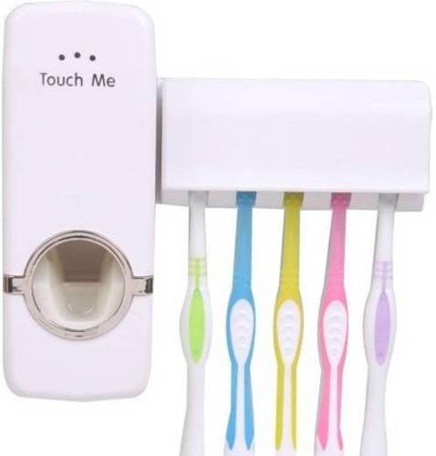 Skycandle Plastic Toothpaste Dispensers (White) By SKY CANDLE