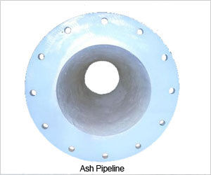 Ash Pipelines Bends And Pipes - Steel, Various Diameters and Thicknesses, CBC Lining for Enhanced Wear Resistance, ASTM Standard Compliance