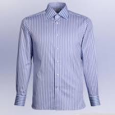 Mens Strip Design Formal Shirt