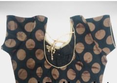 Banarasi And Polka Dots Ladies Blouse