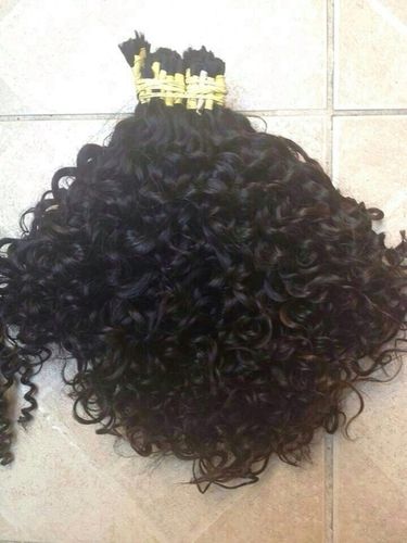 Raw Curly Human Hair Extension
