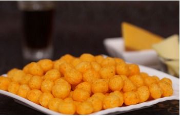  Corn Balls - Extruded Corn Snacks