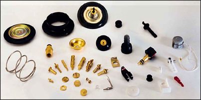 Components Sub-assemblies, Assemblies For Valves And Pressure Regulators