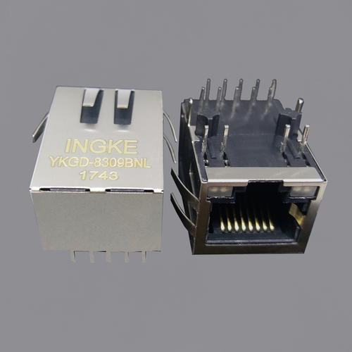 Ingke YKGD-8309BNL 100% Compatible WE RJ45 Magjack Connectors