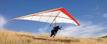 Multicolour Red And White Hang Glider