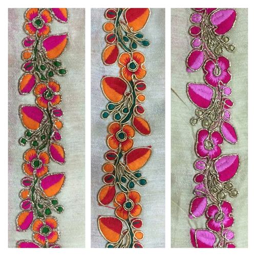 Saree Borders And Designer Lehanga Laces