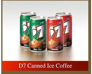 D7 Canned Ice Coffee