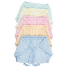 HK Baby Plain Colors Triangle Nappy