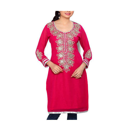 Custom Ladies Embroidered Kurti