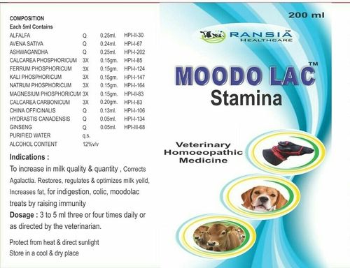 Moodolac Stamina Veterinary Medicine