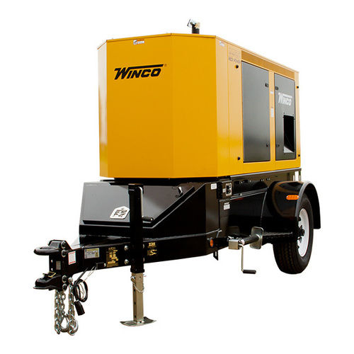 Winco RP55 - 45kW Industrial Towable Diesel Generator w/ Trailer